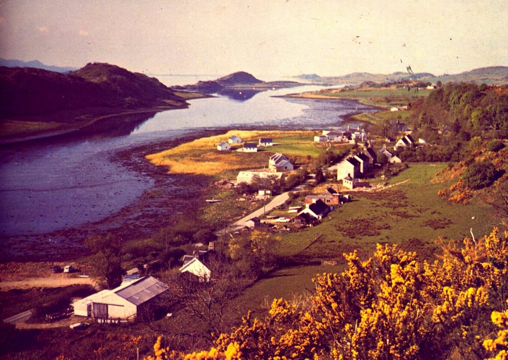 Ardfern, Argyll postcard